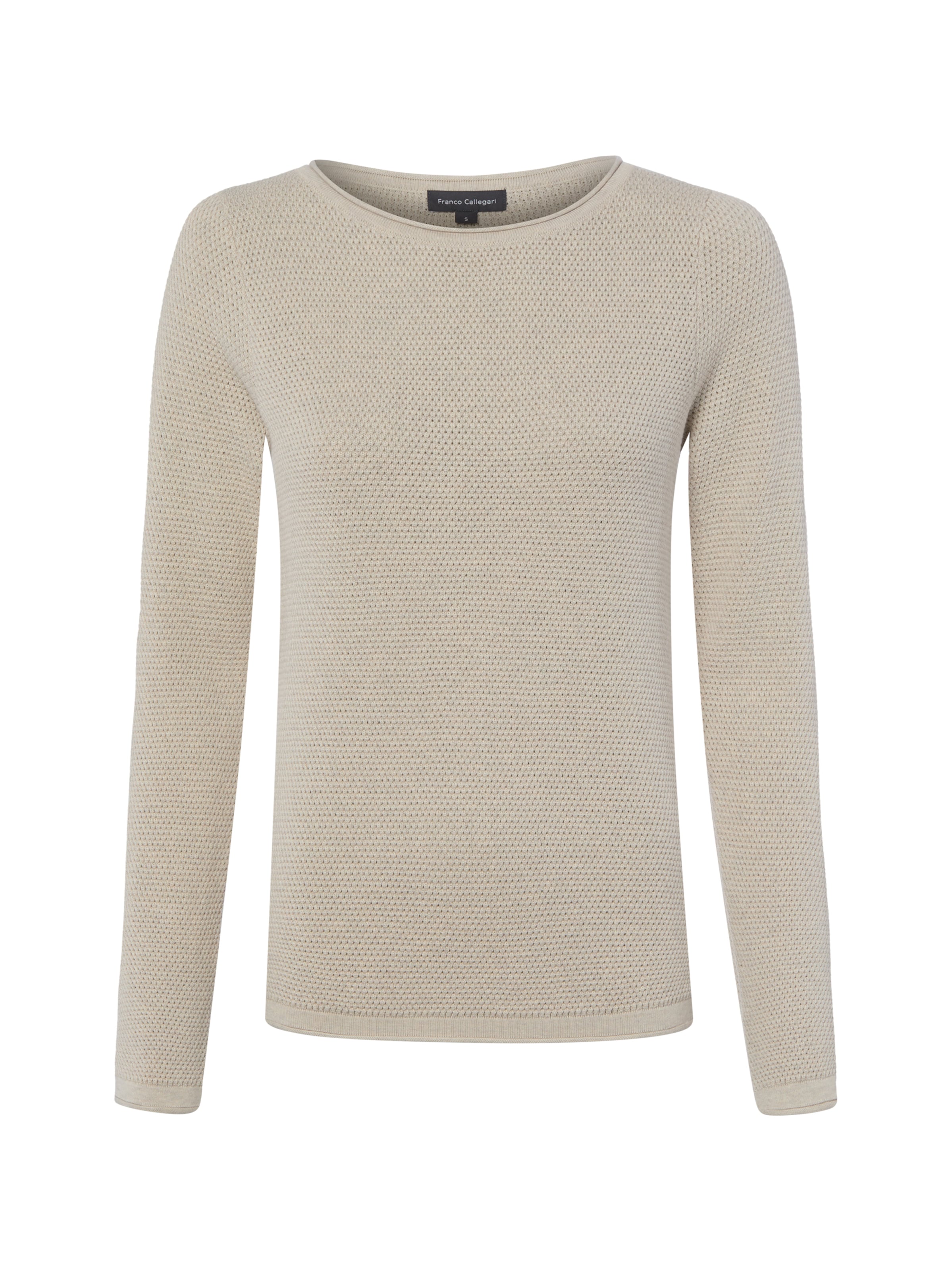 Franco Callegari Pullover in Beige: Vorderseite