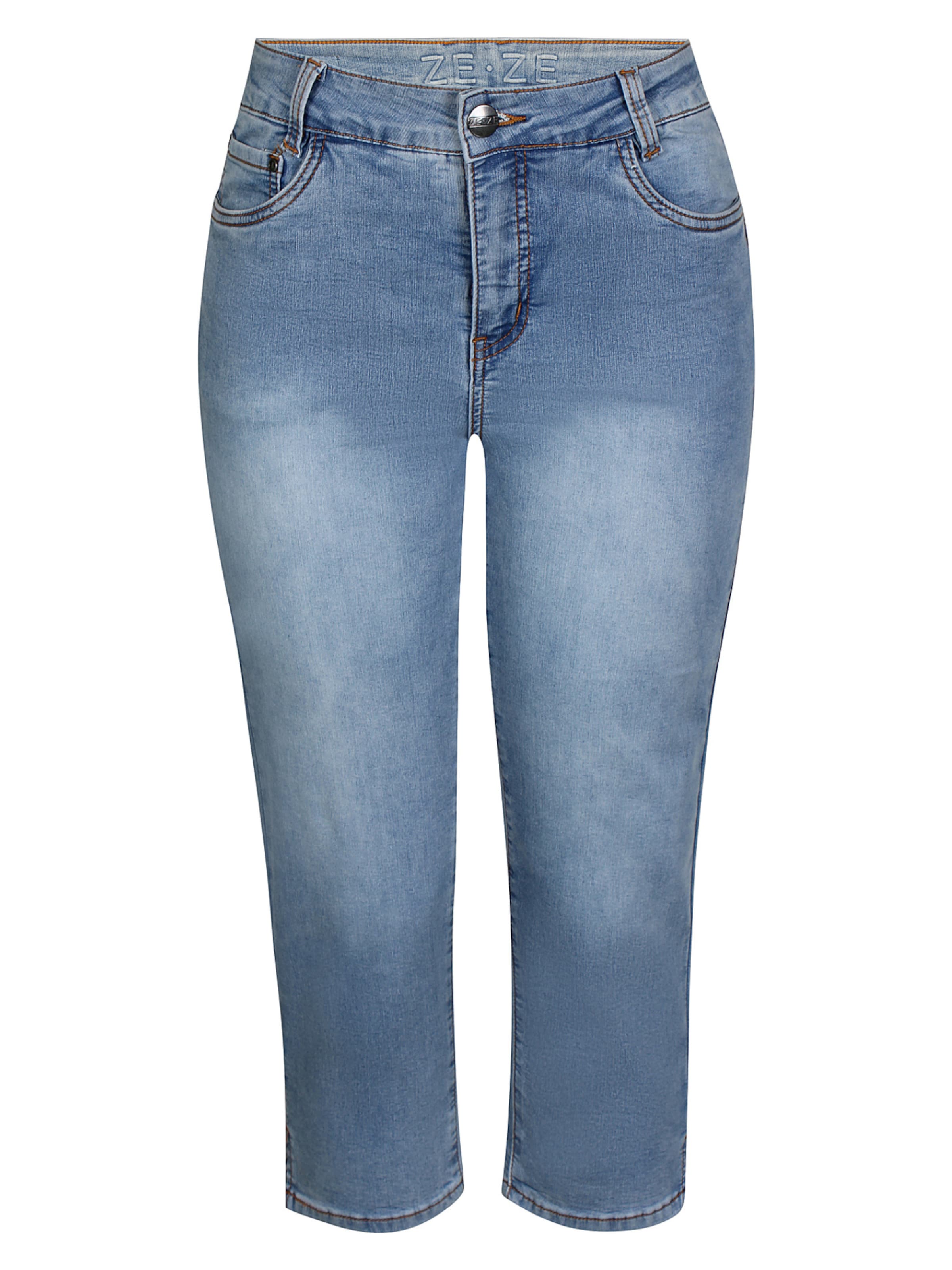 ze-ze regular Jeans 'Shape 2-59' i blå: forside
