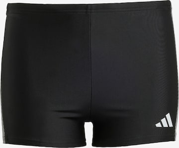 ADIDAS PERFORMANCE Sportieve badmode 'Colorblock 3-Stripes Swim Boxers' in Zwart: voorkant