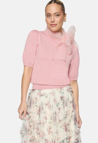 zero Sweater in Pink: front