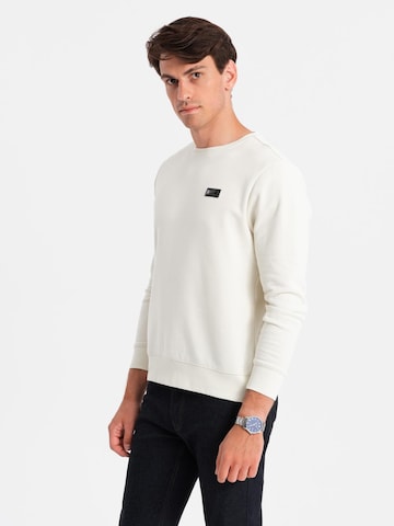 Ombre Sweatshirt 'OM-SSNZ-0136' in Beige