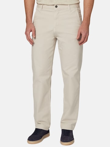 Boggi Milano Regular Jeans in Beige: front