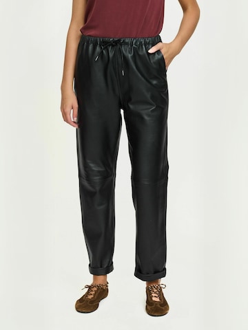 Soft Rebels - regular Pantalón ' SRNylah ' en negro: frente