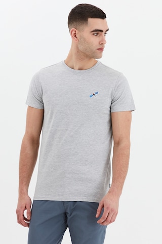 !Solid Shirt 'THORGE' in Grey: front