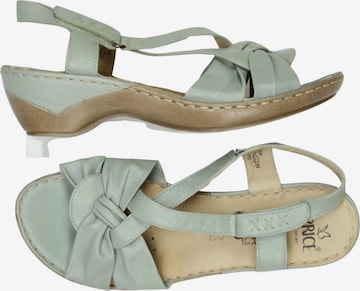CAPRICE Sandalen 41 in Grün: Vorderseite