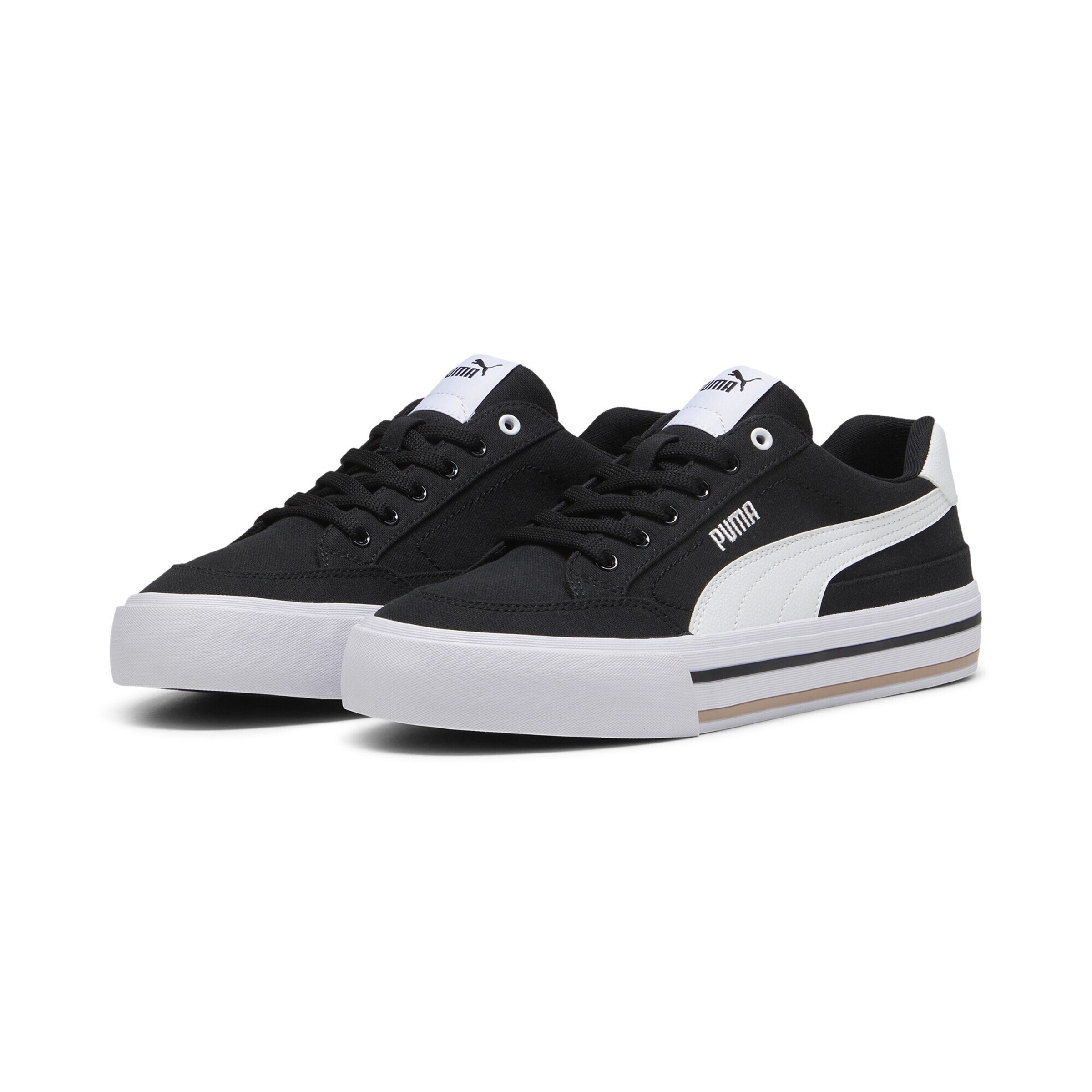 PUMA Platform trainers 'Court Classic Vulcanised Formstrip' in Black