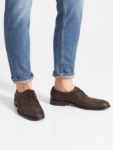 Bianco Lace-Up Brown | ABOUT