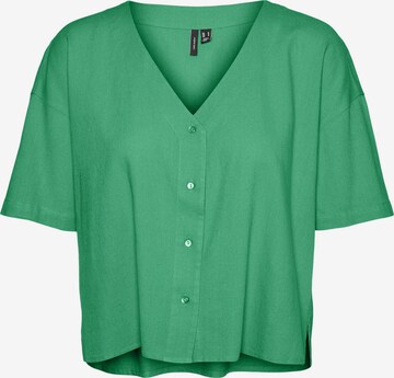 VERO MODA Blouse 'JESMILO' in Green: front