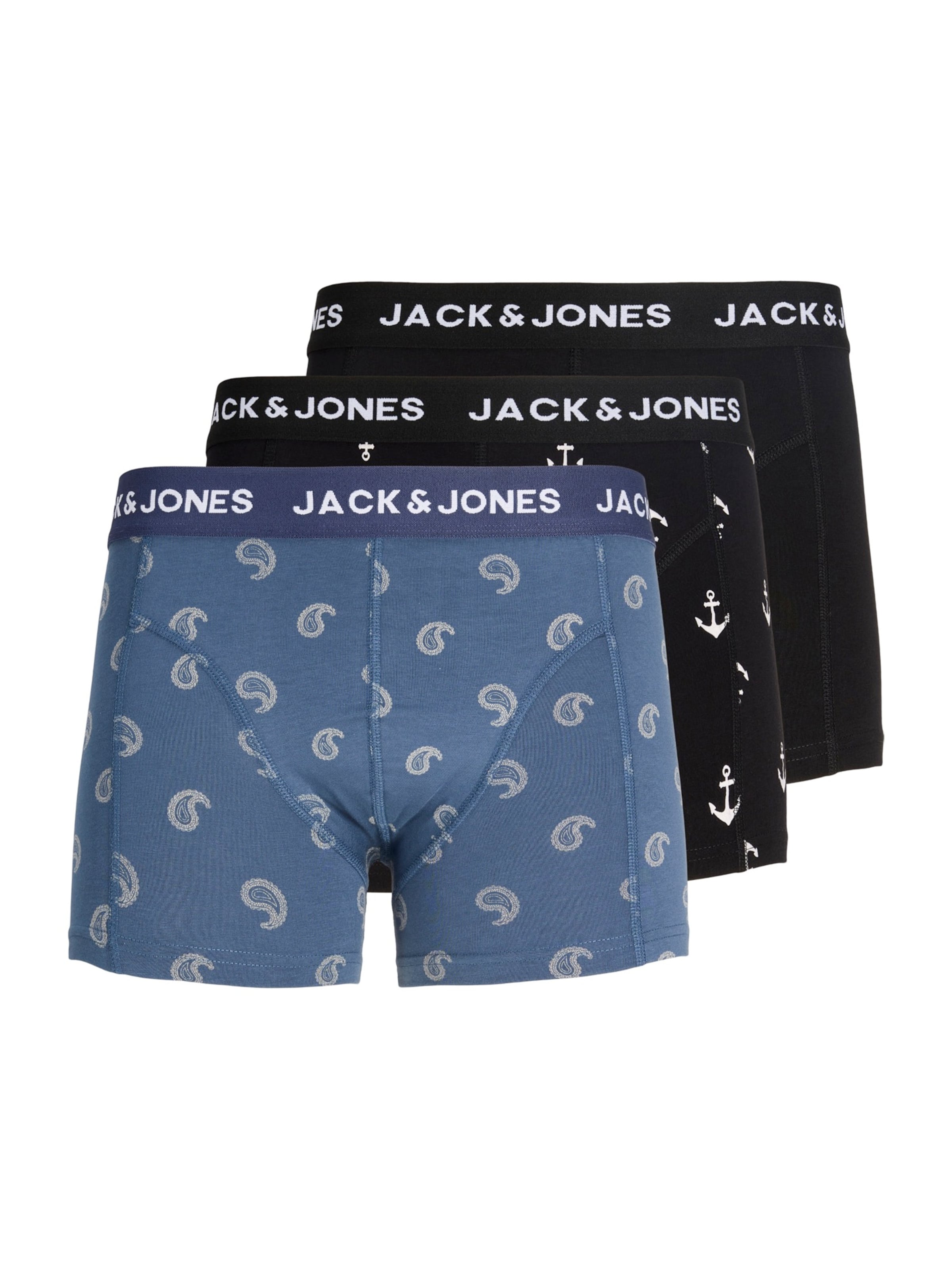 JACK & JONES Boxershorts 'JACCENTRAL' in Blau: Vorderseite