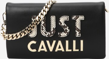 Just Cavalli Crossbody Bag in Black: front