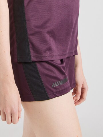 Hummel Tracksuit 'Multi' in Purple