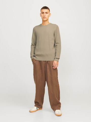 JACK & JONES Pullover 'JJEPerfect' i beige