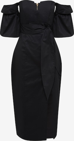 Robe 'LIZZI' BWLDR en noir : devant