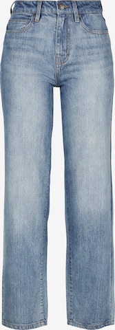 Urban Classics Loose fit Jeans in Blue: front