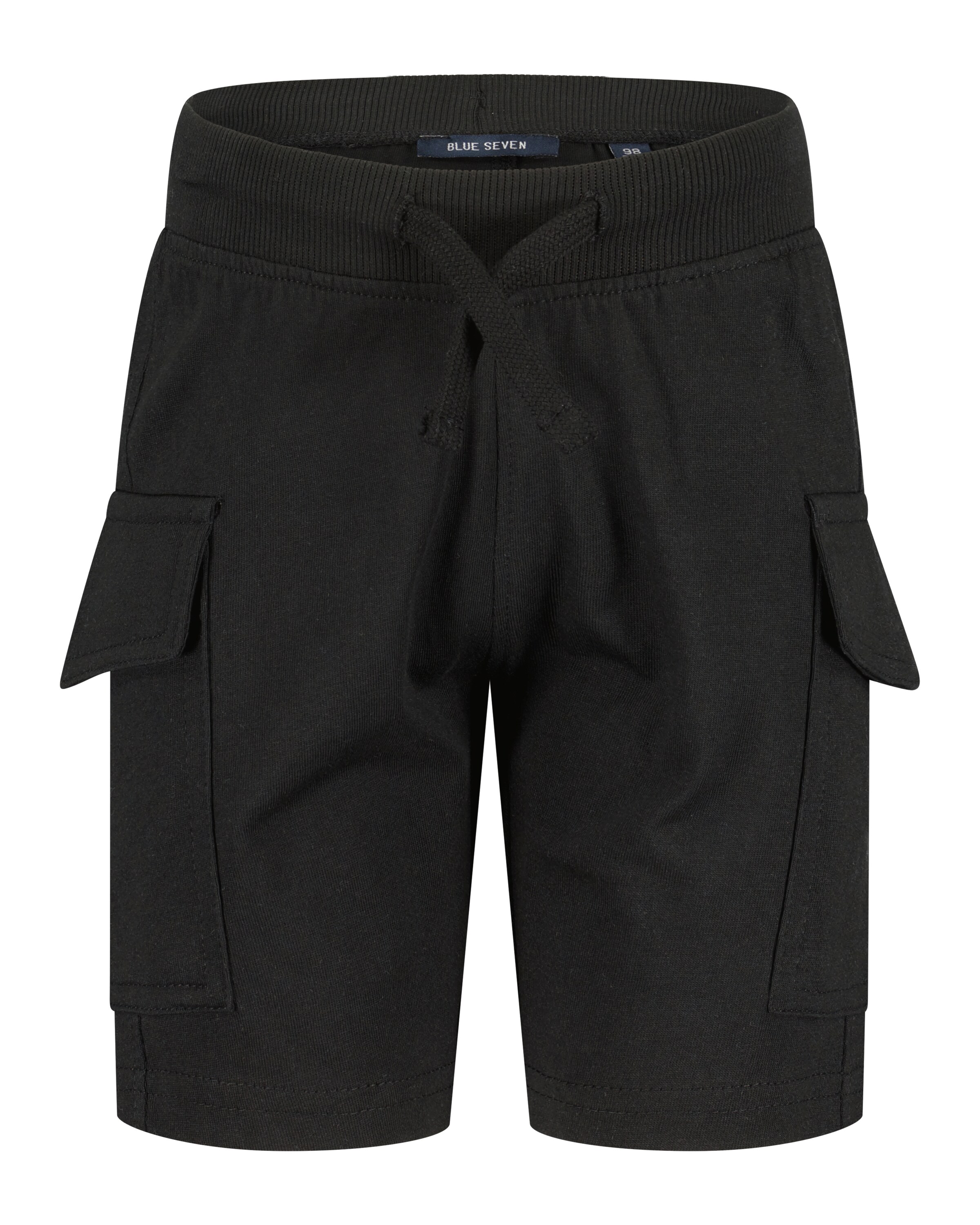 BLUE SEVEN Regular Hose in Schwarz: Vorderseite