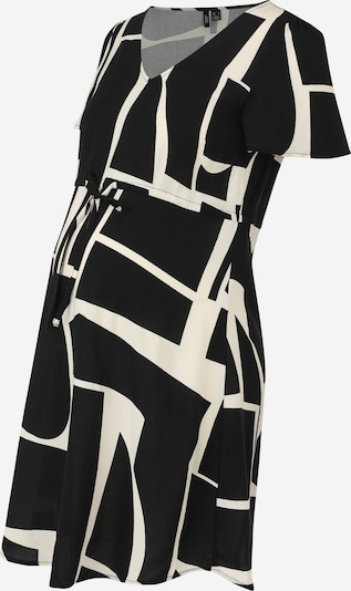 Vero Moda Maternity Φόρεμα 'EASY' σε κρεμ / μαύρο, Άποψη προϊόντος