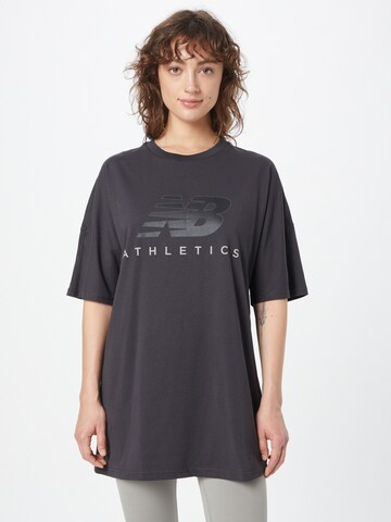 new balance Shirt in Grey: front