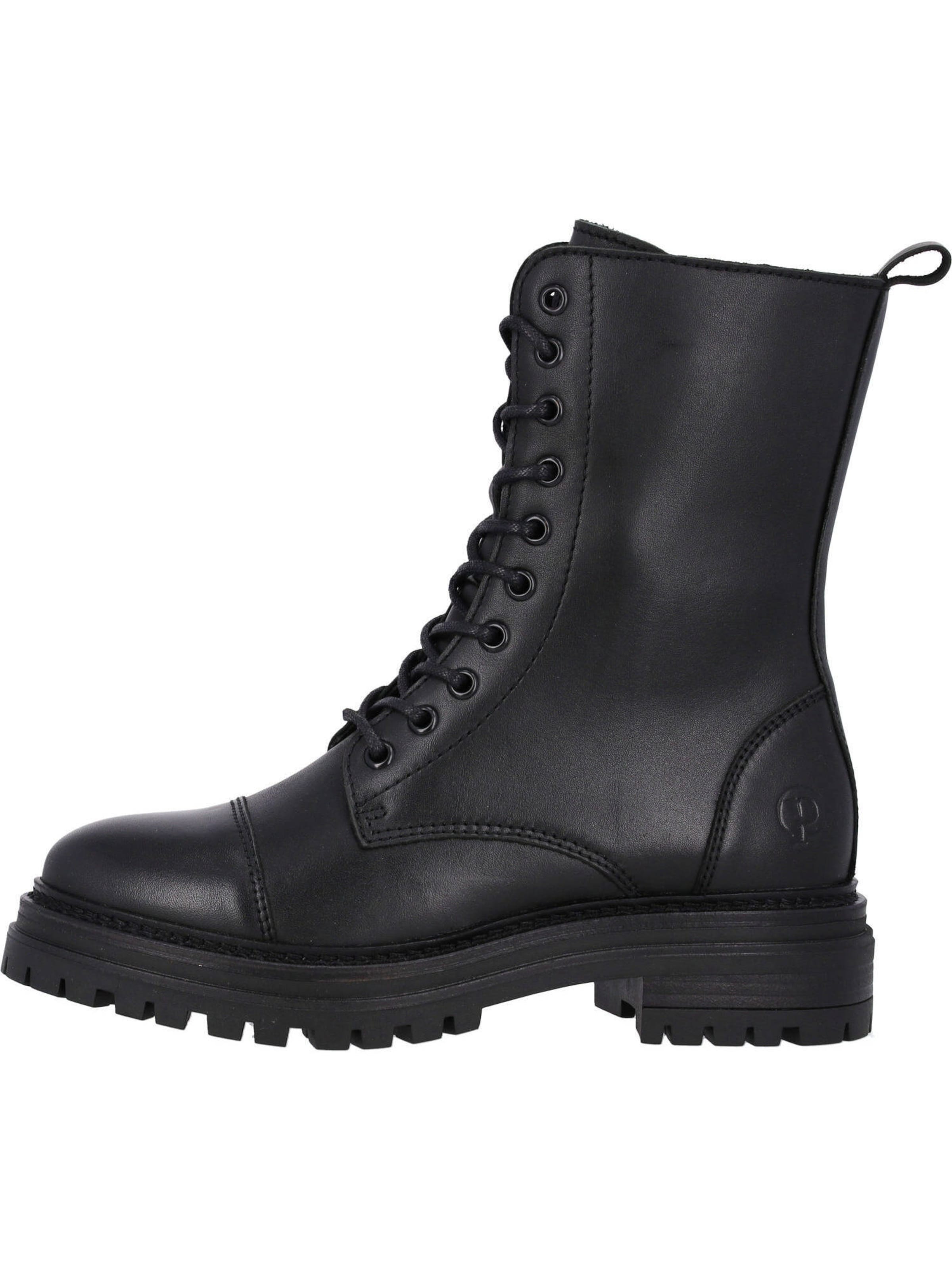 Palado Lace-up bootie 'Kholvi' in Black