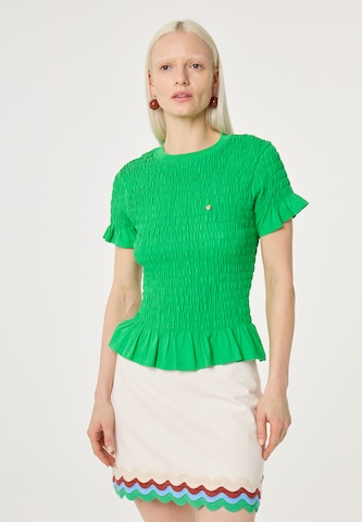 T-shirt Fabienne Chapot en vert : devant