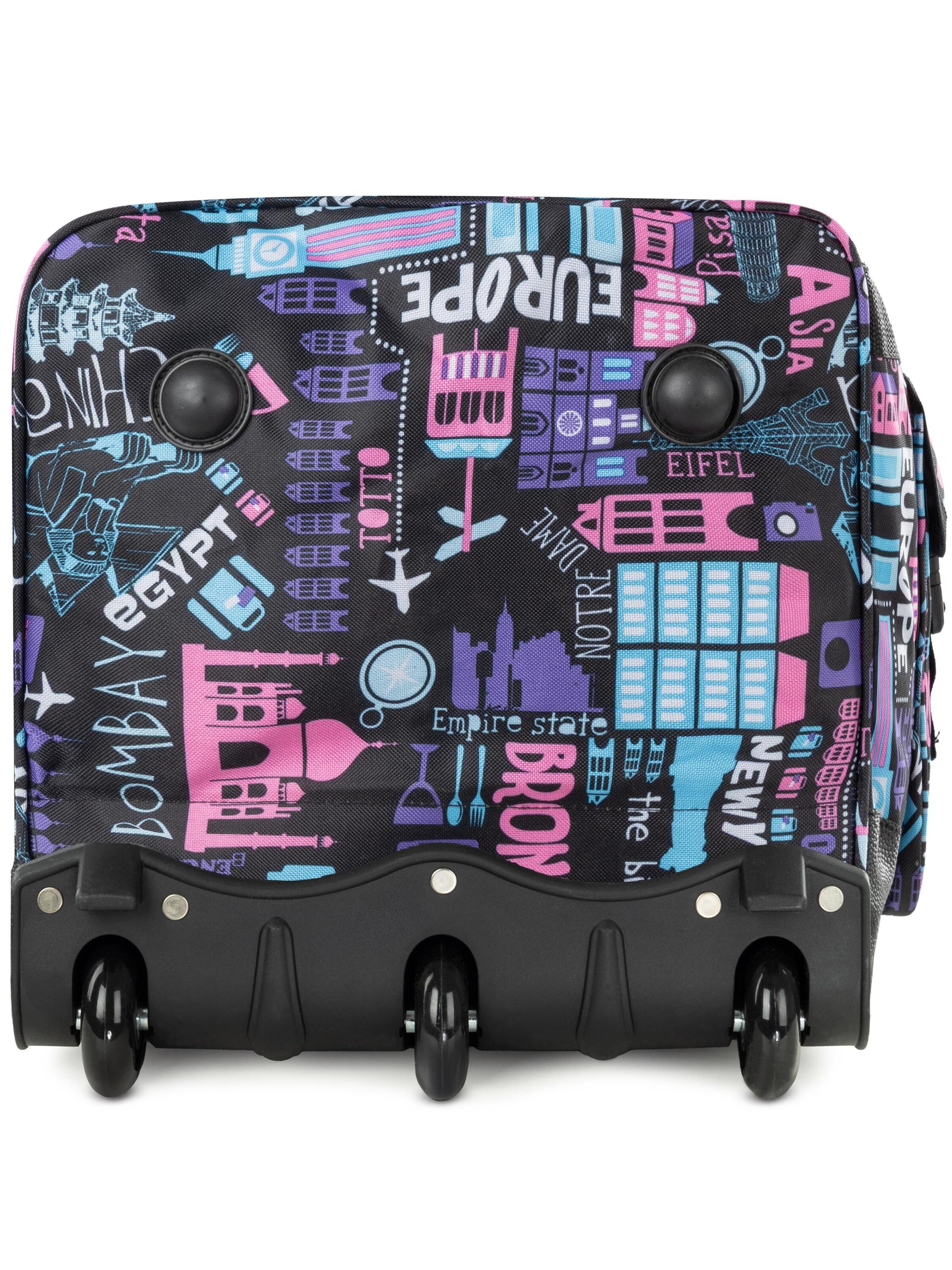 Sac de voyage normani en mélange de couleurs