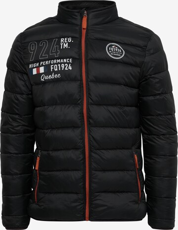 FQ1924 Steppjacke 'Arnvid' in Schwarz: predná strana