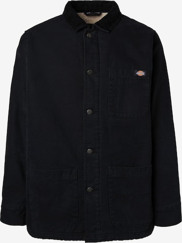 DICKIES Between-Season Jacket 'DICKIES DUCK' in Black: front