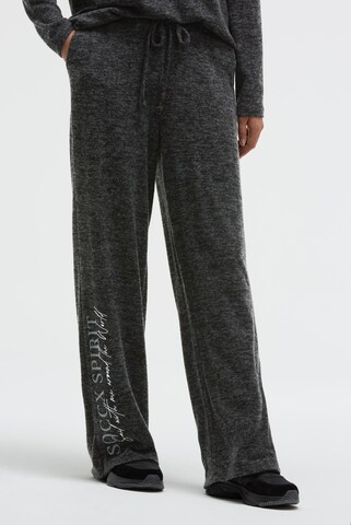 Soccx Loosefit Hose in Schwarz: Vorderseite