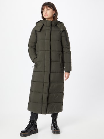 Manteau d’hiver 'Touchline' Superdry en vert : devant