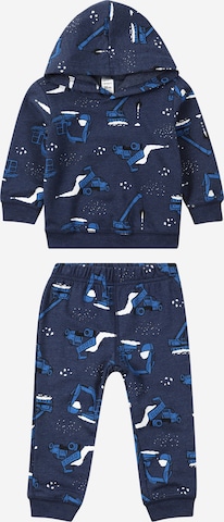Carter's - Pijama em azul: frente
