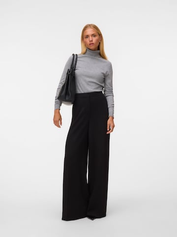 VERO MODA Wide leg Pantalon 'VMBellis' in Zwart