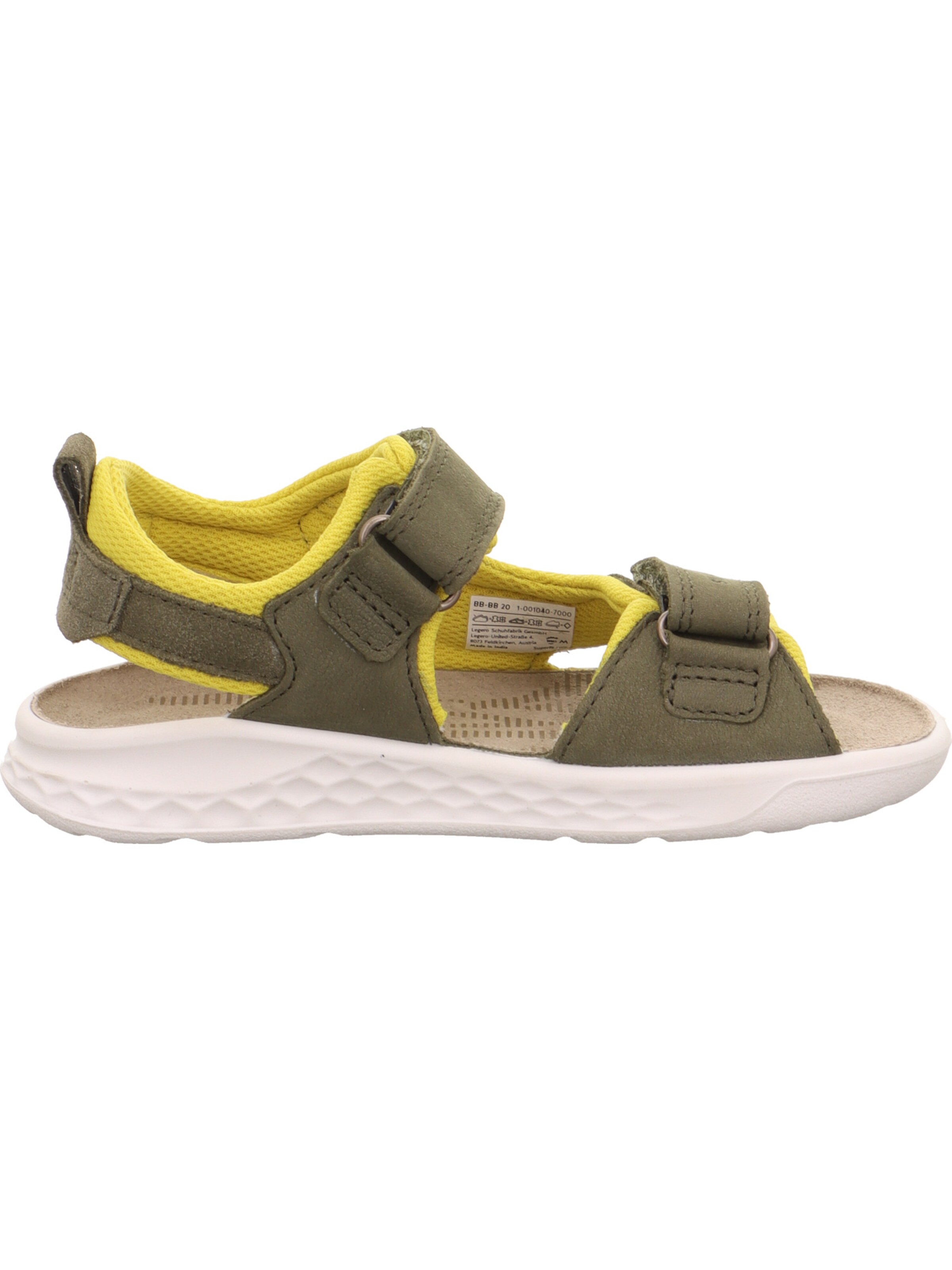 SUPERFIT Sandals & Slippers 'Lagoon' in Green