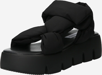 STEVE MADDEN Sandały 'BONKERS' w kolorze czarny: przód