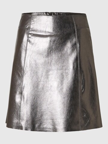 SELECTED FEMME Skirt in Silver