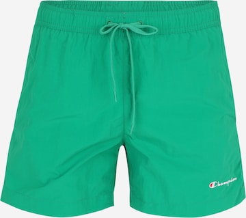 Shorts de bain Champion Authentic Athletic Apparel en gris : devant