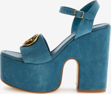 GUESS Sandals 'Clody' in Blue: front