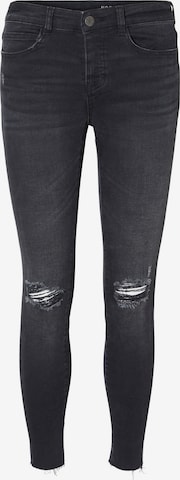 Noisy may Skinny Jeans in Grey: front