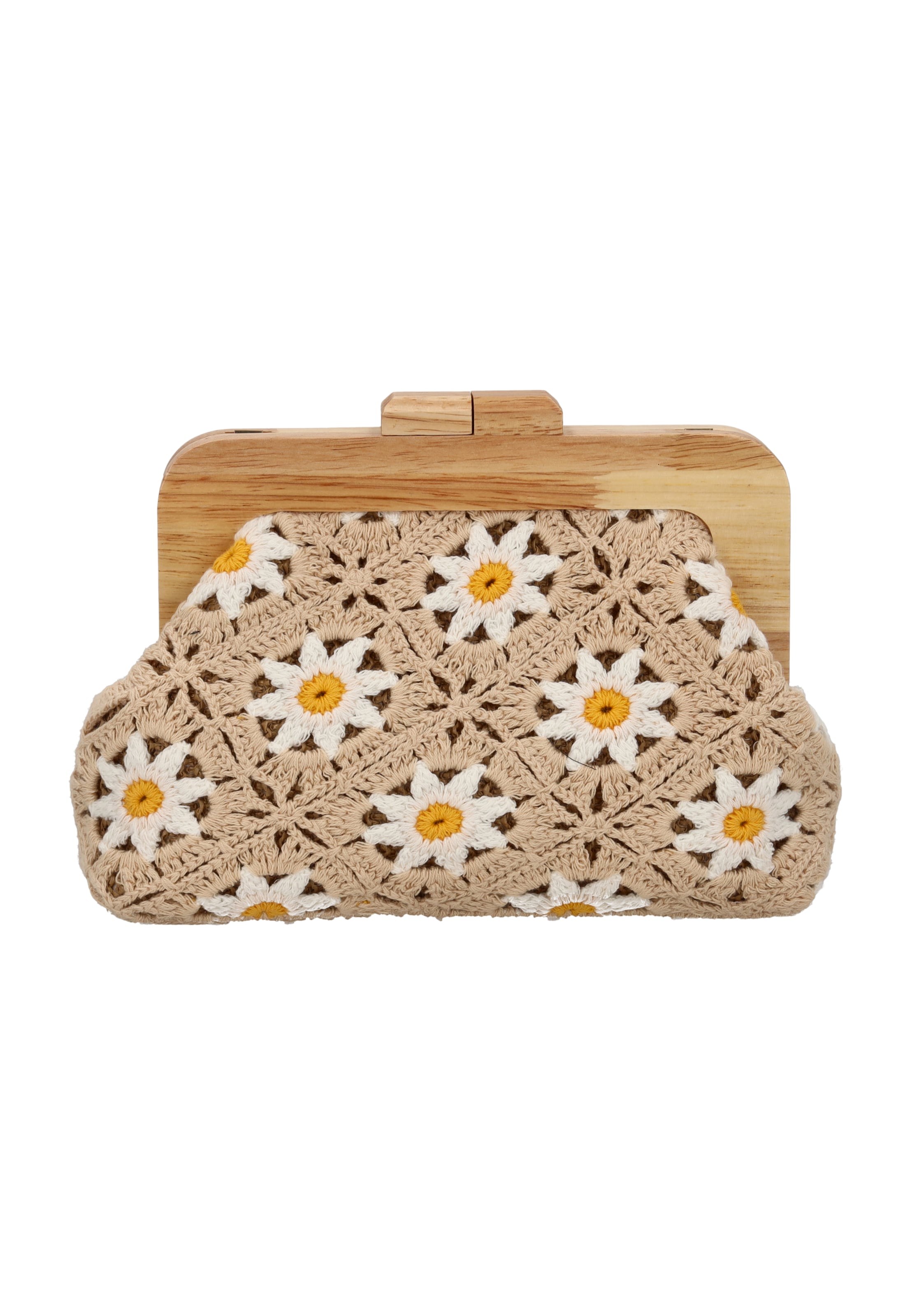 Pochette MYMO en beige : devant