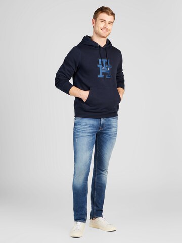 TOMMY HILFIGER Sweatshirt in Blauw