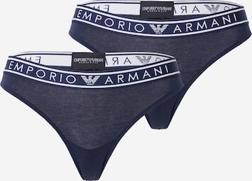 Emporio Armani Slip in Blauw: voorkant