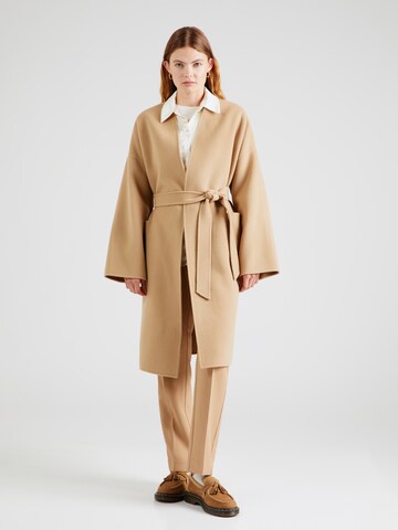 Weekend Max Mara - Abrigo de entretiempo 'ERIS' en beige: frente