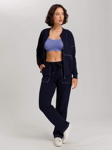Veste de survêtement ' Natural Living ' Hanro en bleu