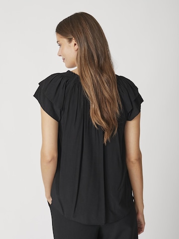 co'couture Bluse 'Sunrise' in Schwarz