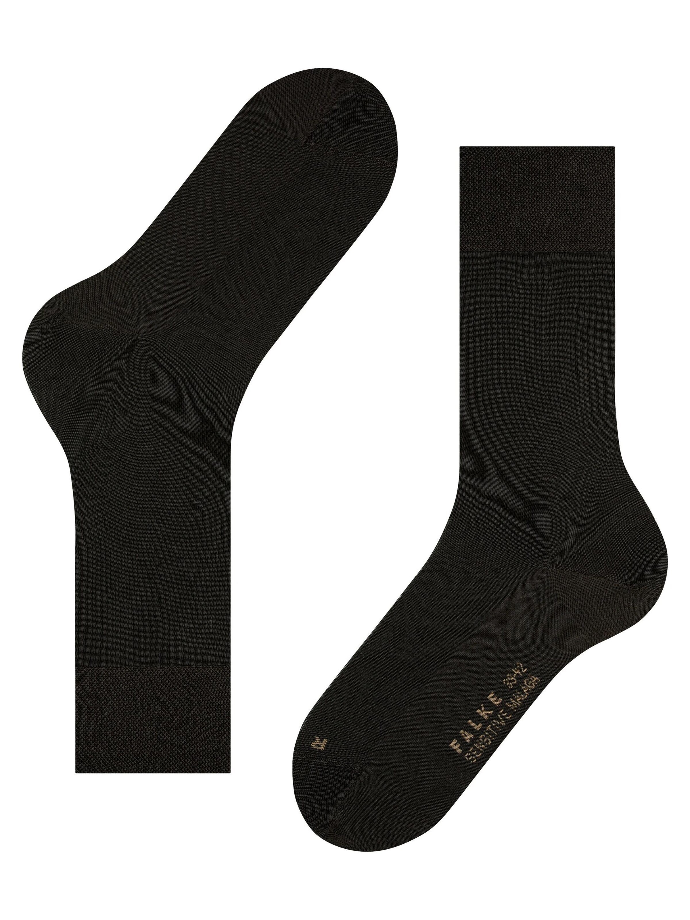 FALKE Socken 'Sensitive Malaga'‌‌‌‌‌‌‌‌‌‌ in Braun
