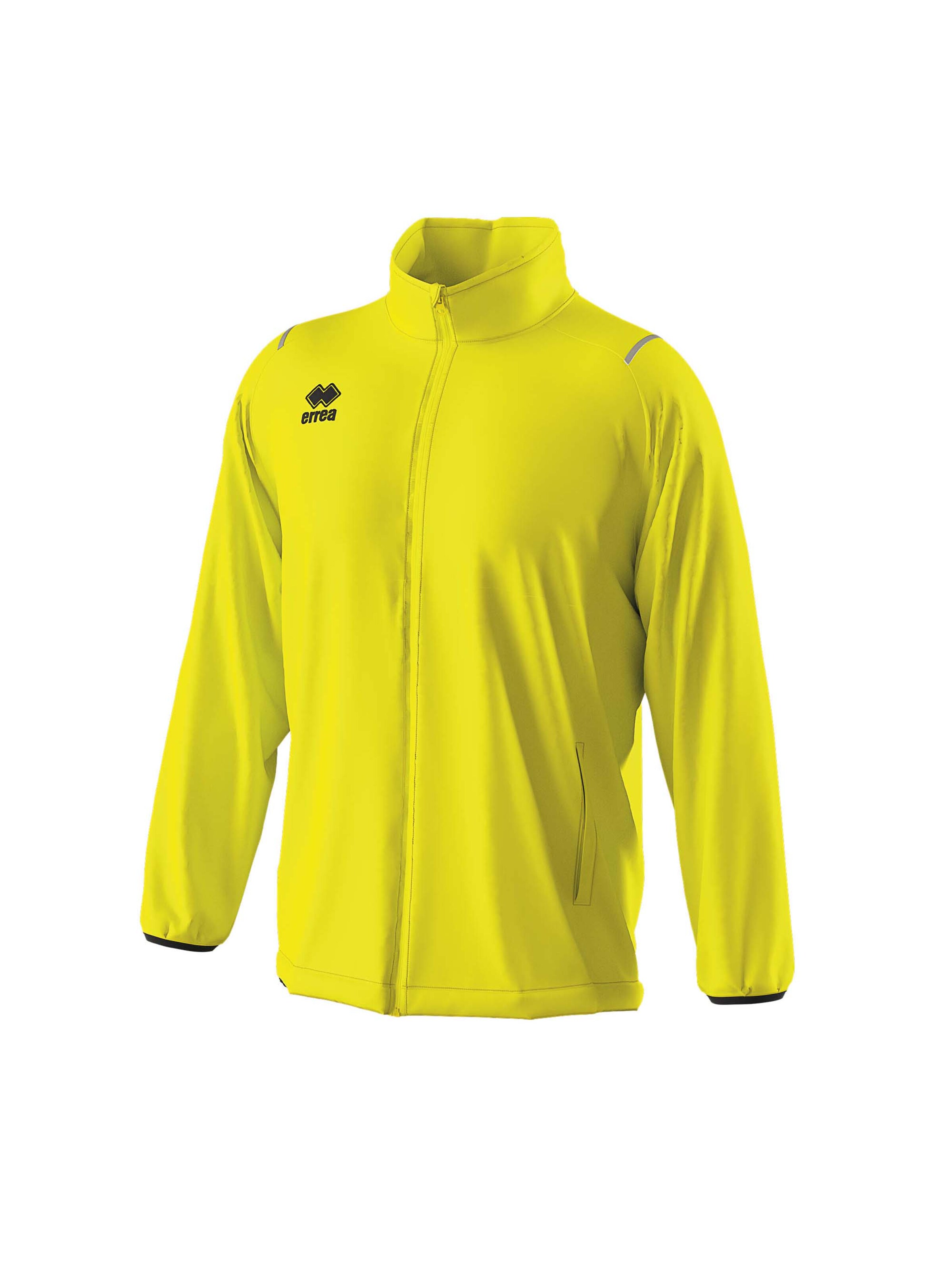 Errea Sportjas 'Pressing' in Geel: voorkant