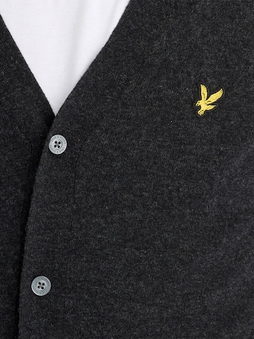 Lyle & Scott Knit Cardigan in Grey