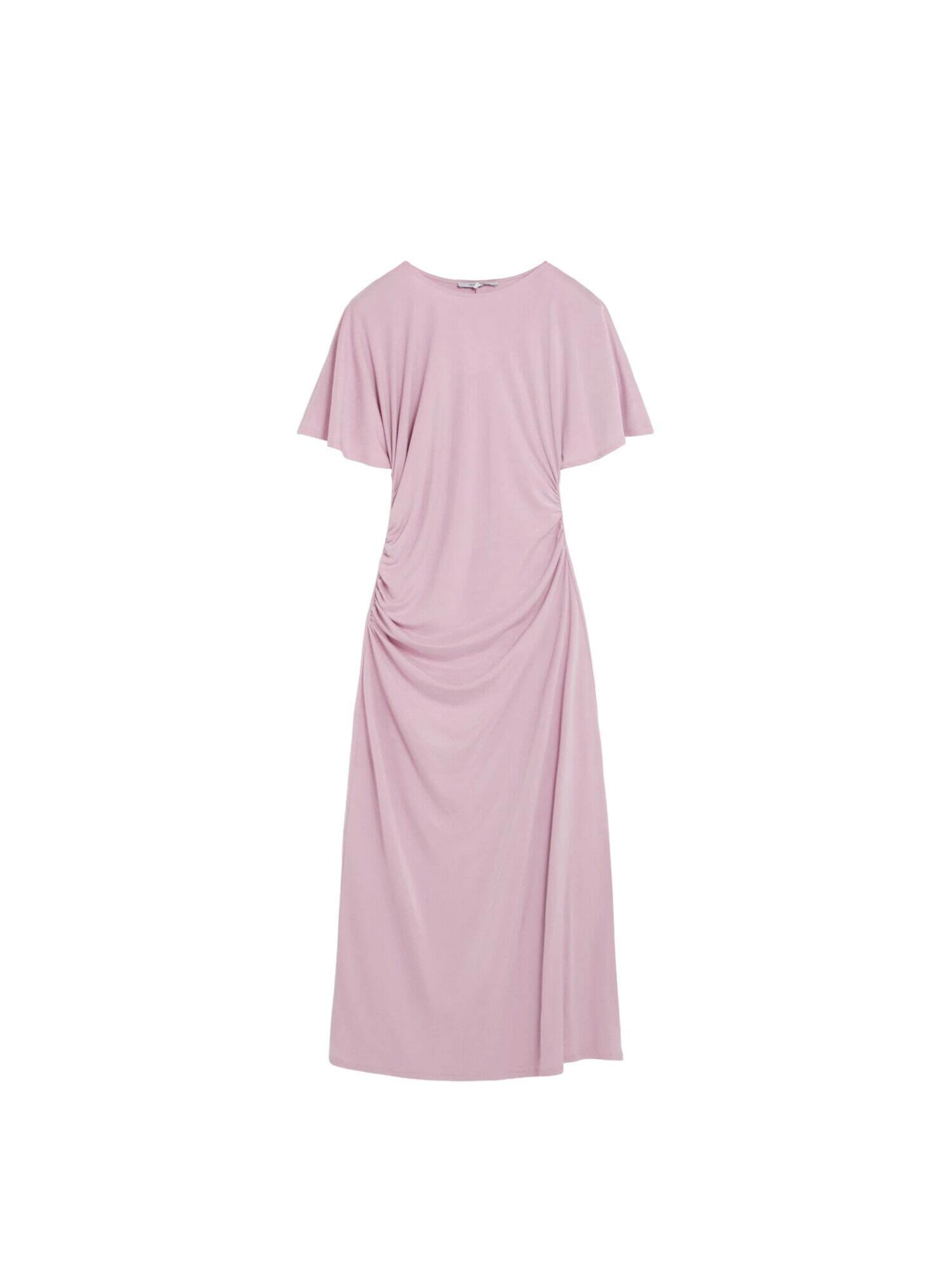 Rochie de la Scalpers pe roz: față