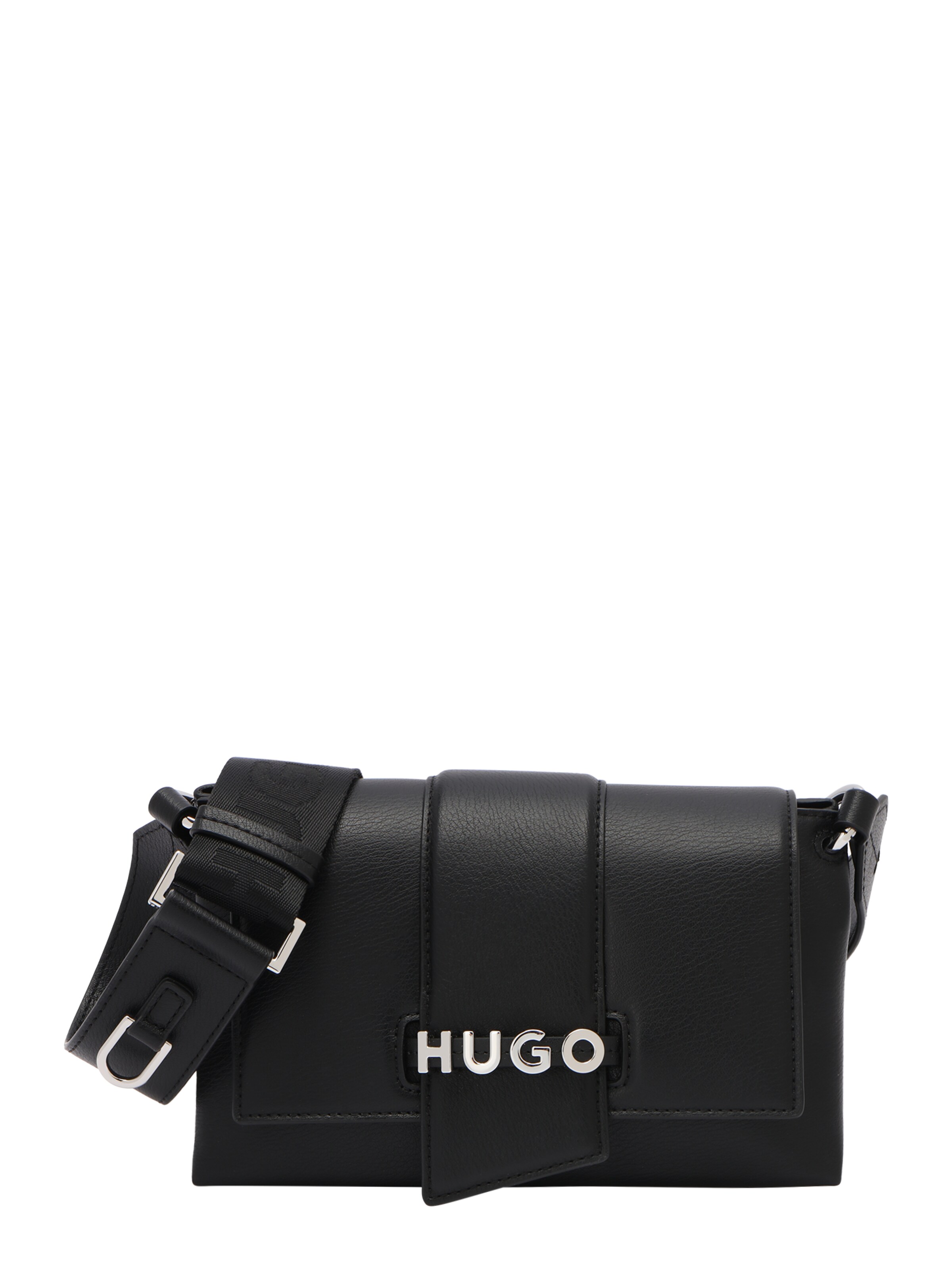 HUGO Õlakott 'Mel 2.0', värv must: eest vaates