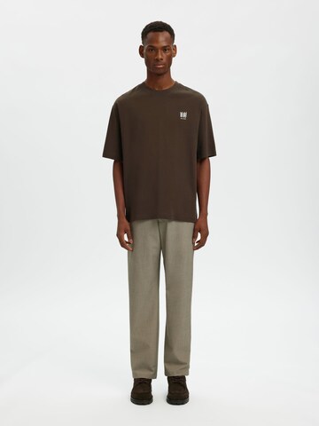 SELECTED Shirt in Brown