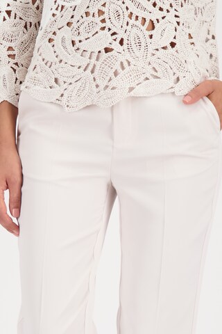 monari Regular Bügelfaltenhose in Beige