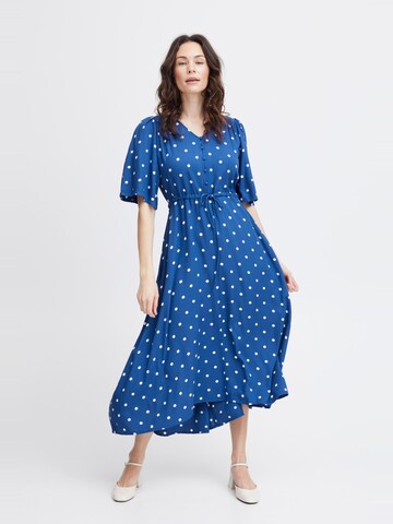 Fransa Shirt dress 'Kamma' in Blue: front